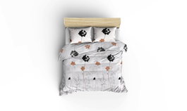 L'essentiel linge de maison Atlantis - Blanco